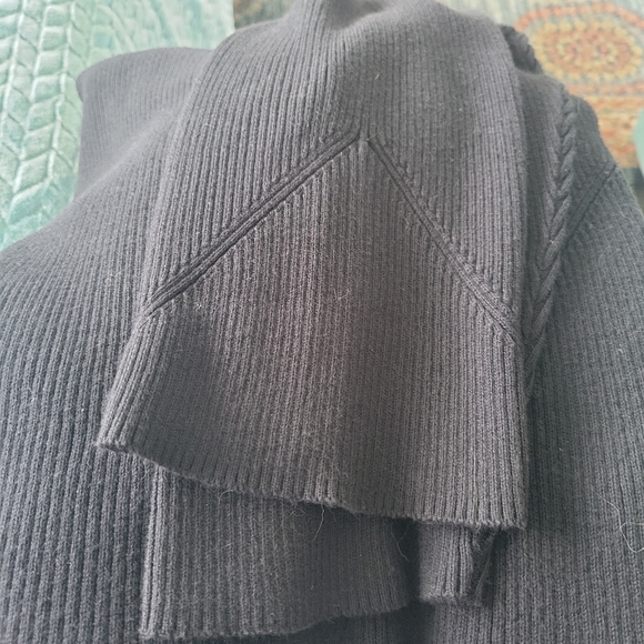 Jones NY Cotton Blk 3/4 Zip Sweater 3X - Picture 7 of 7